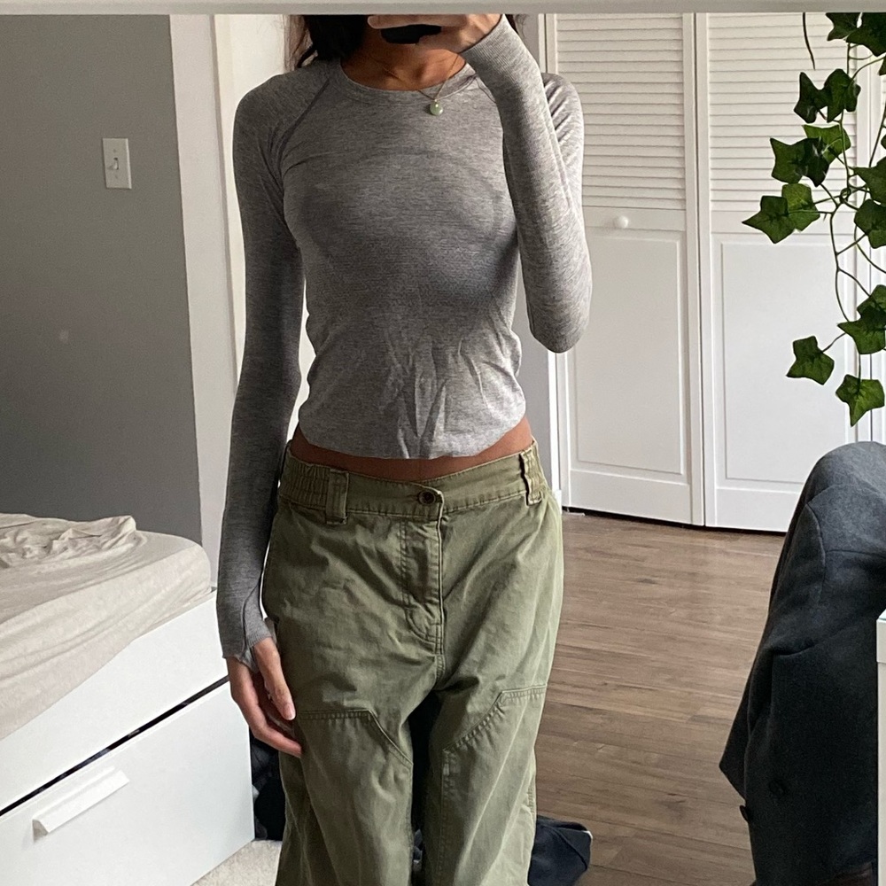 Lululemon Swiftly Tech Long Sleeve Shirt in Slate